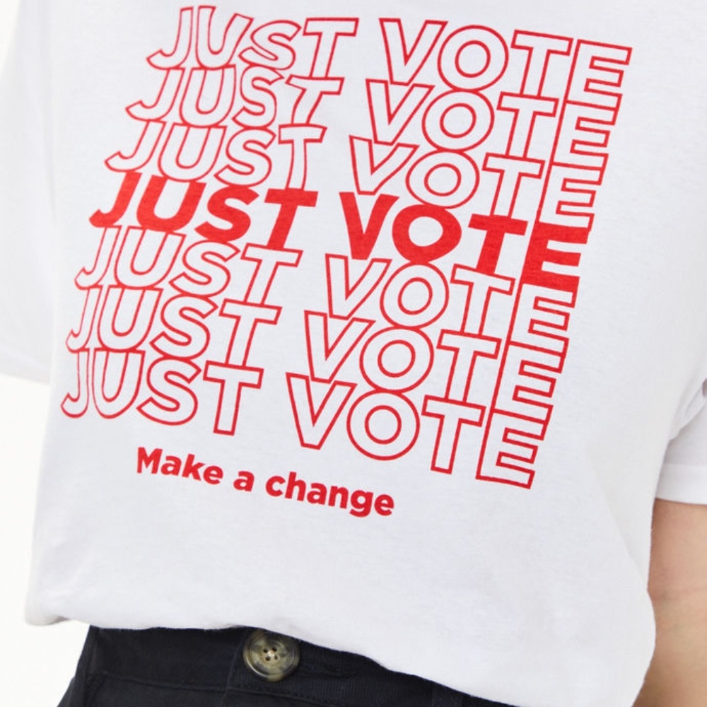 LA Hearts Just Vote Tee